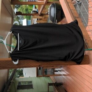 Christopher & Banks black sleeveless blouse, xl